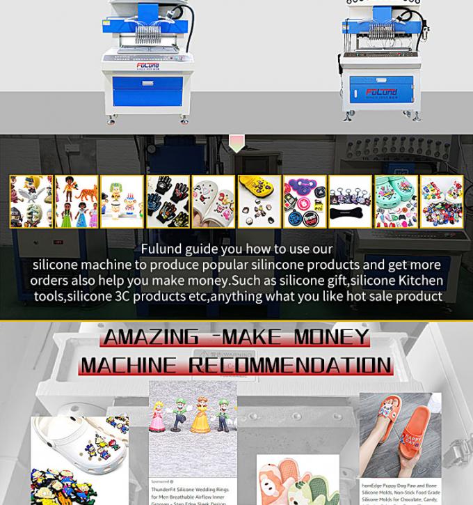 machine de marque déposée de silicone