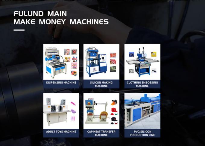 machine de distribution de bande dessinée du silicone 3d
